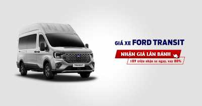 Giá lăn bánh Ford Transit 2025 - Xe 16 chỗ - Cập nhật tháng 01/2025